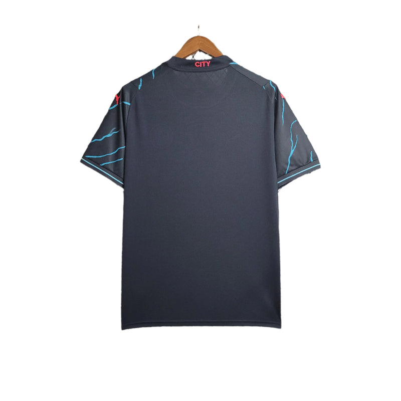 CAMISOLA DO MANCHESTER CITY 24/25 AZUL ESCURO