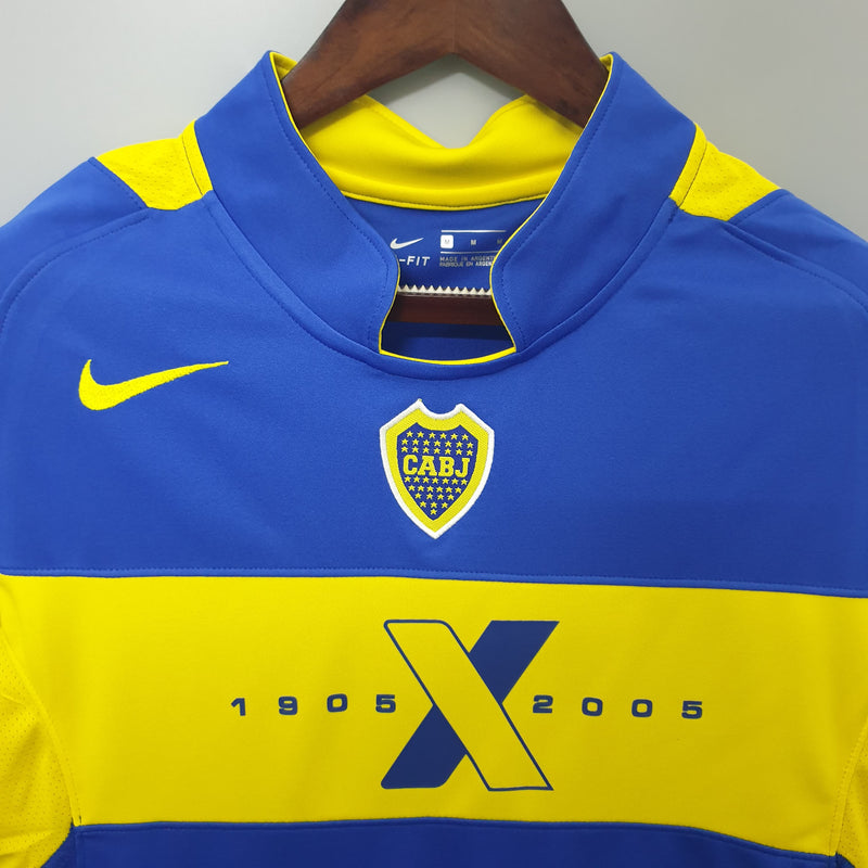 CAMISA RETRÔ DO BOCA JUNIORS 04/05