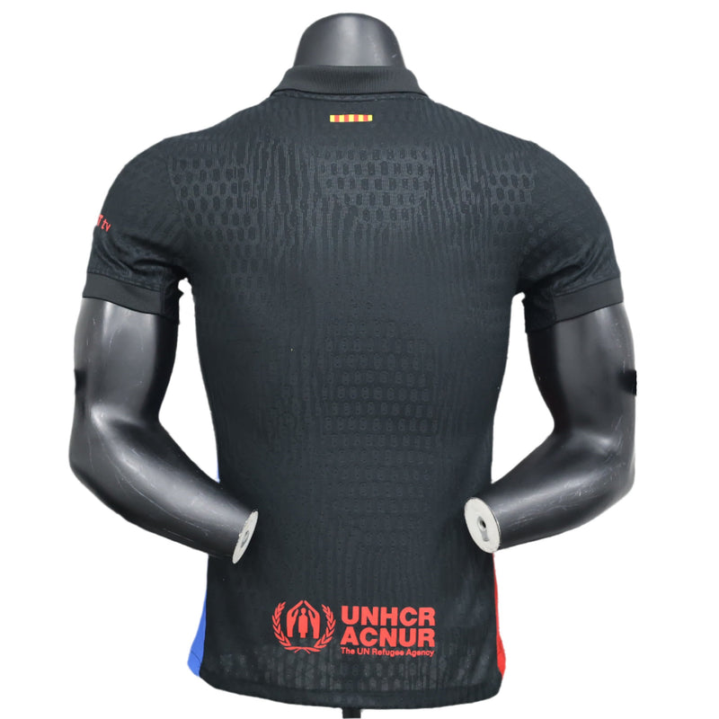 CAMISA VERSÃO PLAYER DO BARCELONA AWAY 24/25
