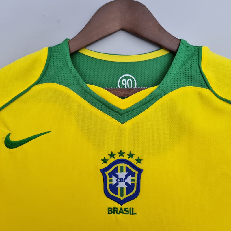 CAMISA RETRÔ DO BRASIL 2004