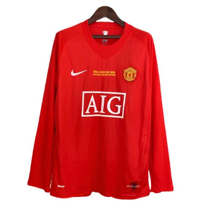 CAMISA RETRÔ DO MANCHESTER UNITED 07/08
